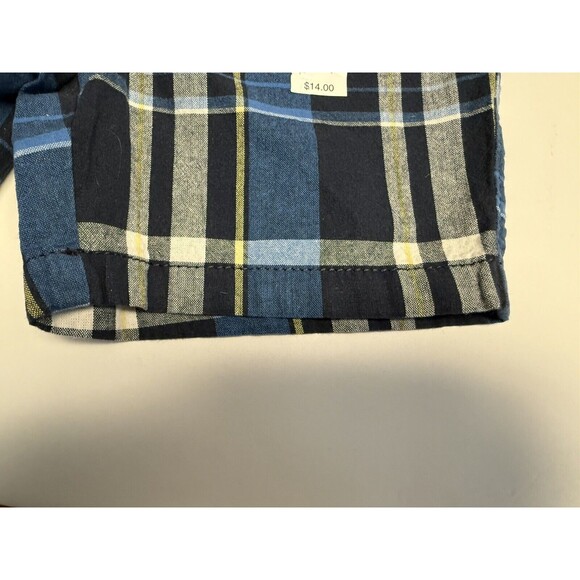 Toddler Boys Shorts Jumping Beans Elastic Drawstring Waistband Plaid Sz 4T New - Picture 9 of 11